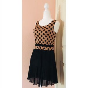Polka Dotted Junior Dress